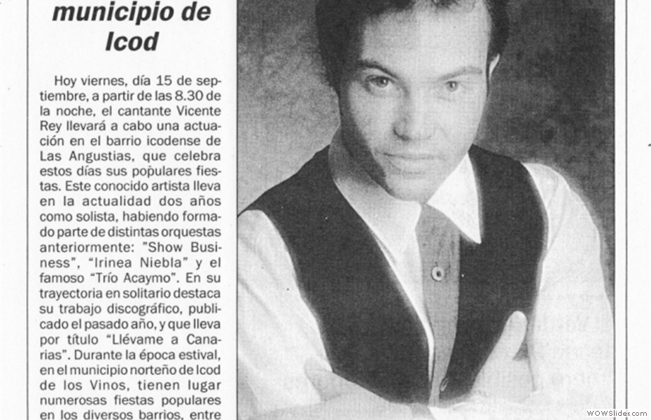VICENTE REY Icod de los Vinos TF 15-09-1995